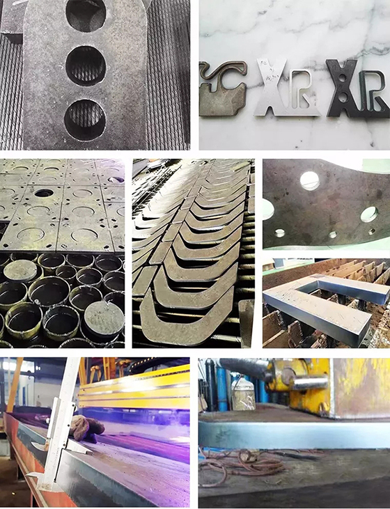 d88尊龙z6数控精细等离子切割设备切割效果图