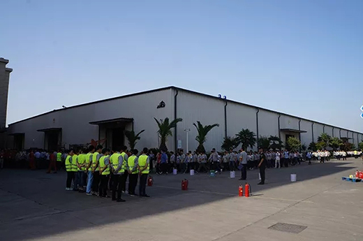 d88尊龙z6成功举行2018年上半年消防疏散演习